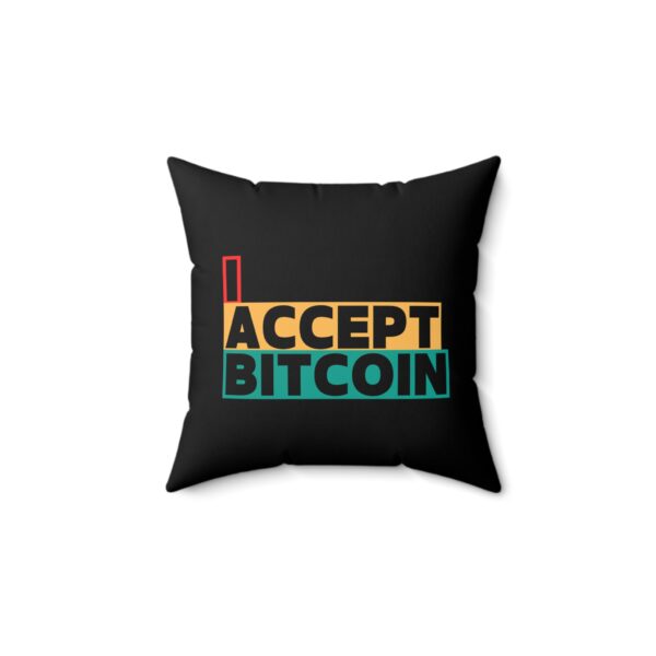 Spun Polyester Square Pillow