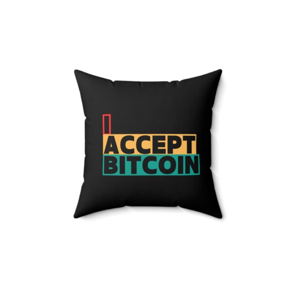 Spun Polyester Square Pillow - Image 2